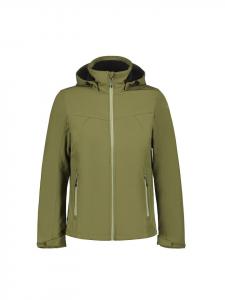 Куртка софтшелл Icepeak Brimfield mit Kapuze, оливковый