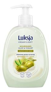 Питательное сливочное жидкое мыло с оливкой и йогуртом, 500 мл Luksja, Creamy & Soft