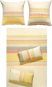 Постельное белье , светло-желтое, 1 комплект 200x200 см + 2 комплекта 40x80 см Erwin Müller