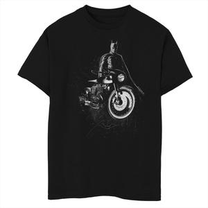 Футболка с изображением портрета Бэтмена и летучей мыши DC Comics для мальчиков 8–20 лет из комиксов DC Comics Licensed Character