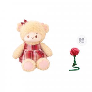 XUANBEIBEI Плюшевая кукла бегущая маленькая девочка черный 50 см высота