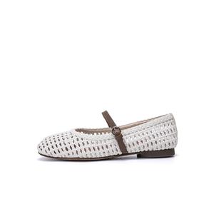 Martniel Туфли Мэри Джейн на массивном каблуке, женские, белые