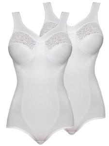 SUSA Корсет 'Basic' в белом цвете