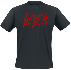 Футболка Slayer Classic Logo Distressed, черный
