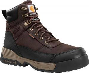 Carhartt мужские утепленные водонепроницаемые рабочие ботинки Force, Dark Brown