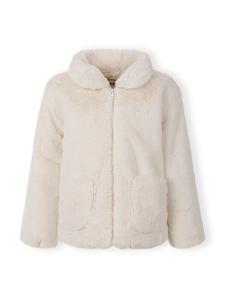 Куртка из искусственного меха 26fur43 белого цвета Minoti