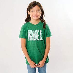 Футболка с принтом Noel block distressed The Juniper Shop, Grass