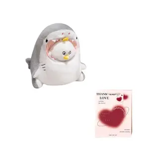 Акула головокружение коллекция собака резная птица кожа кот причудливые куклы плюшевая кукла 30см/40см высота Dolls and bears dance