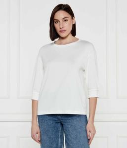 Блуза женская Marc Cain свободного кроя с рукавом 3/4, экрю