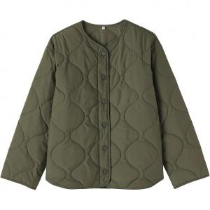 Пуховик Women's Moderate MUJI, хаки зеленый