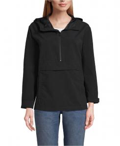 Мужская ветровка-анорак унисекс Lands' End, Black