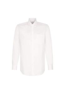 Рубашка деловая черная роза Seidensticker, белый