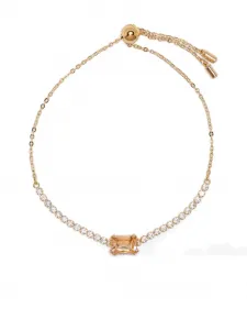 Браслет Tennis Matrix Swarovski, золотой