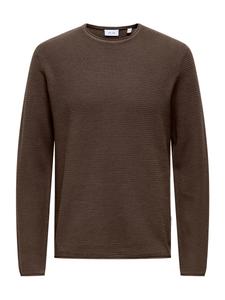 Свитер Only & Sons ERIC, шоколадный