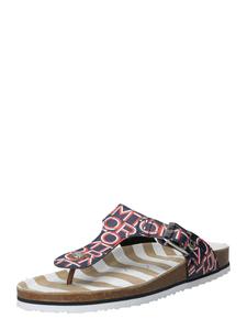 Сандалии с т-образной планкой TOM TAILOR, темно-синий