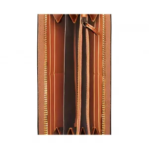 GUCCI Кошелек Canvas With Leather Regular Women's Ebony/Brown