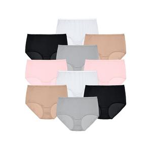 Женские хлопковые трусы больших размеров Comfort Choice, упаковка из 10 шт.