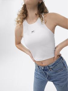 Топ slim fit SP22-TPD101 Sprandi, белый