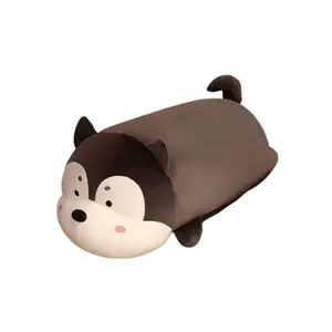 Подушка для щенка милая и мягкая, не деформируется, ткань, приятная к коже, с мягкой текстурой, плюшевая кукла, высота 45см/65см Mise