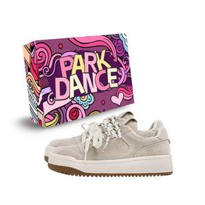 Обувь для скейтбординга женская PARK DANCE, Cream Apricot Beige (Box)