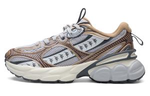 Kappa Низкие беговые кроссовки мужские серо-коричневые Cool Gray/Brown/Premium Gray, цвет Cool Gray/Brown/Premium Gray