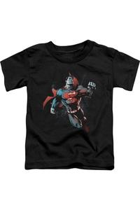 Футболка с коротким рукавом для малышей "Superman Up In The Sky" Gildan, черный