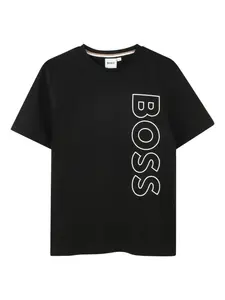 Футболка с логотипом Boss Kidswear, черный