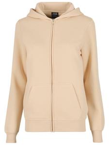 Толстовка на молнии Urban Classics песочного цвета Urban Classics