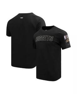 Мужская и женская черная футболка Denver Nuggets 2023 NBA Finals Champions Pro Standard