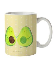 Детская кружка Парочка авокадо без слов пастельно-желтого цвета Mr. & Mrs. Panda