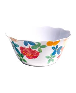 Сервировочная миска Audrey Floral, 10 дюймов, 100 унций Abode Homewares, мультколор