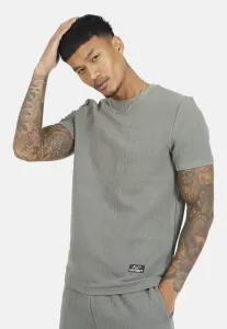 Базовая футболка с круглым вырезом и жаккардовым узором Brave Soul, Light Green