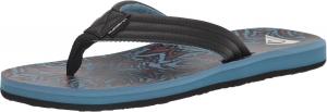 Мужские шлепанцы Quiksilver Carver с принтом, синий