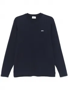 Футболка с вышитым логотипом AUTRY, синий