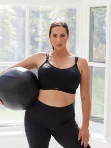 Укороченный топ Ultimate Performance Berlei, черный