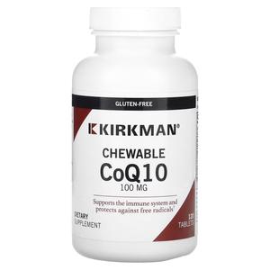 Жевательные таблетки Kirkman Labs CoQ10 100 мг, 120 таблеток