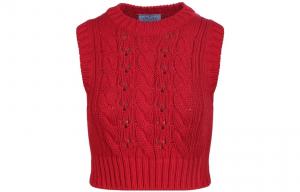 Жилет женский красный Prada