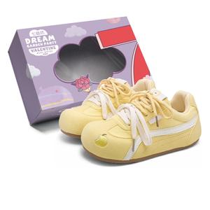 7 SEVFUN Скользоустойчивые износостойкие легкие женские низкие кеды для скейтбординга Yellow Apple, цвет Yellow Apple