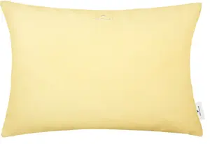 TOM TAILOR HOME декоративная подушка "Dove Signature", с окантовкой, чехол без наполнения, 1 шт 60х40 см, цвет sonnengelb/gelb + unifarben