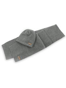 Шапка normani Winterset mit Mütze und Schal Nampa, пятнистый серый