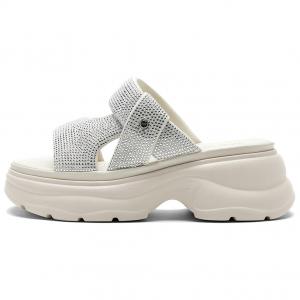 Тапочки-слайды женские NINE WEST, Ecru