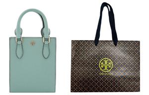 TORY BURCH Сумка для нот из коровьей кожи EMERSON, сумка-шоппер, хозяйственная сумка, дамская сумочка, мини-кроссбоди женская светло-зеленая