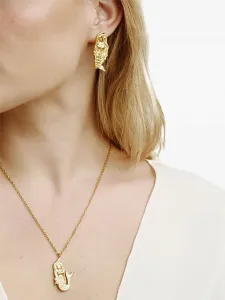 Серьги Sirena Labelled Jewellery, золотистый