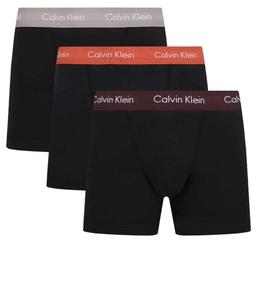 Боксеры мужские Calvin Klein Underwear хлопковые 3 шт, черный