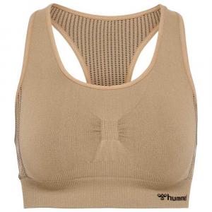 Спортивный топ Hummel Shaping, бежевый