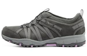 Женские туфли Seager Lifestyle с низким верхом, темно-серого цвета Skechers