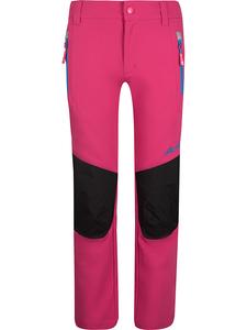 Брюки софтшелл Trollkids Lysefjord, цвет Pink/ Blau