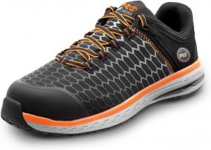 Timberland PRO Powerdrive, мужские, композитный носок, EH, MaxTrax противоскользящие низкие кроссовки, Black