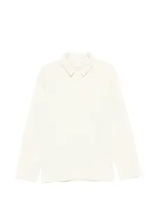 Поло с длинными рукавами A.P.C., бежевый