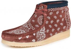 Мужские ботинки Wallabee от Clarks, Brick Paisley